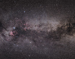 The Milky Way in Cygnus