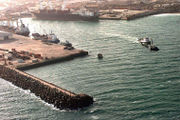 Port of Mogadishu, December 1992.