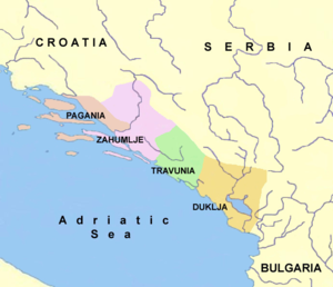 Duklja in the 10th century.