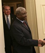 Mozambique's president, Armando Guebuza