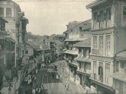 Kalbadevi Road - Glimpse of Mumbai circa 1890.