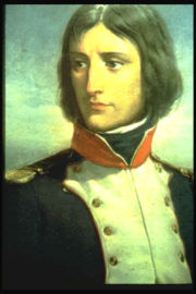 Napoleon Bonaparte as a young officer