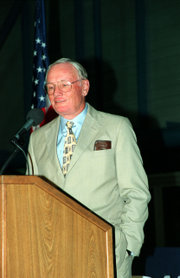 Neil Armstrong on July 16, 1999 at the John F. Kennedy Space Center