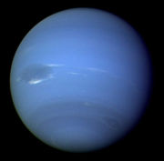 Voyager 2 image of Neptune