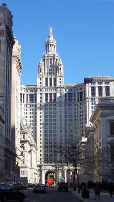 The Manhattan Municipal Building, which houses many city agencies, is one of the largest government buildings in the world.