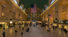 New York is home to the two busiest rail stations in the country, including Grand Central Terminal seen here.
