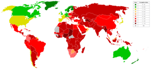 New Zealand is one of the least corrupt countries, according to Transparency International.