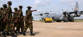 Nigerian troops