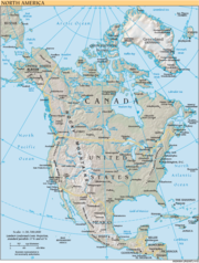 Political highlights of North America