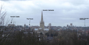 Norwich City skyline