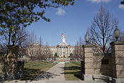 Sherman Hall at Western Illinois University in Macomb, Illinois.