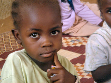 Little girl in the care of SOS Children, Sudan