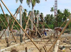 The construction of SOS Childrens Village Medan, Indonesia, will be completed in June 2008