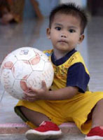 This little boy will be one of the first children to find a home at SOS Childrens Village Meulaboh,