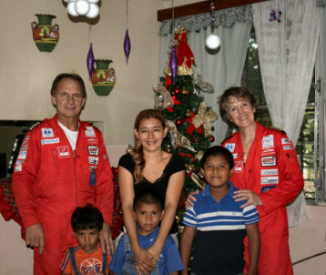 Polar First team visiting the SOS Children's Village in Panam City