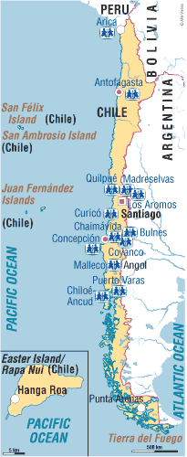 Sponsorship sites in Chile