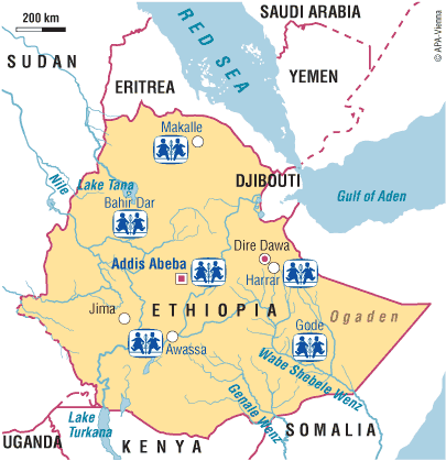 SOS Children Sponsorship Sites in Ethiopia