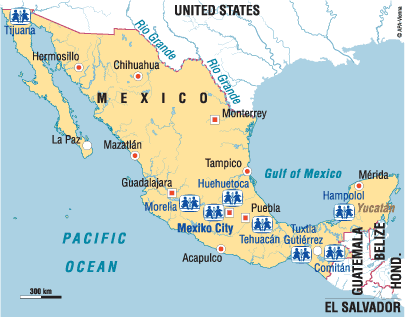 Sponsorship sites in Mexico