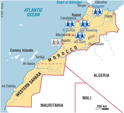 SOS Children Sponsorship Sites in Morocco