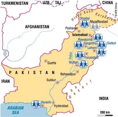 Sponsorship sites in Pakistan