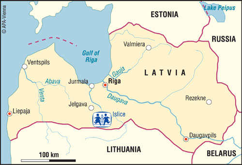 SOS Children Sponsorship Locations in Latvia