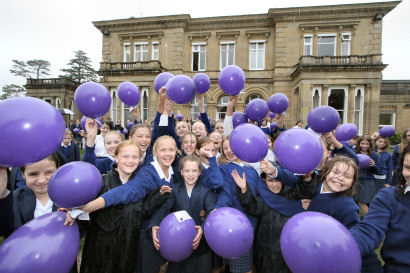World Orphan Week balloon launch, Reigate