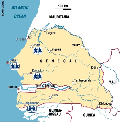 SOS Children Sponsorship Sites in Senegal