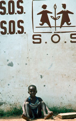 SOS Child in Burundi, Africa