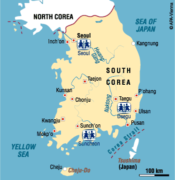 Sponsorship sites in South Korea